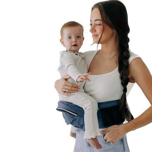 Tushbaby The Original Premium Quality Hip Seat Carrier – Safety-Certified Baby & Toddler Carrier with Secure Safety Buckles, Storage Pockets & Nursing Pillow | Amazon (US)
