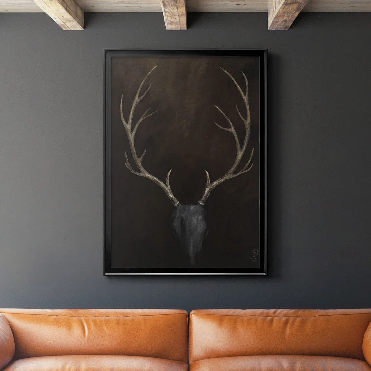 Buck Framed On Paper Print | Wayfair North America