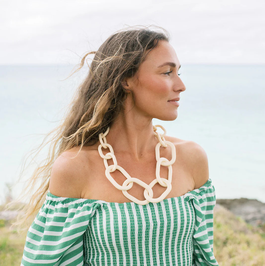 Ivory Link Necklace | Sunshine Tienda