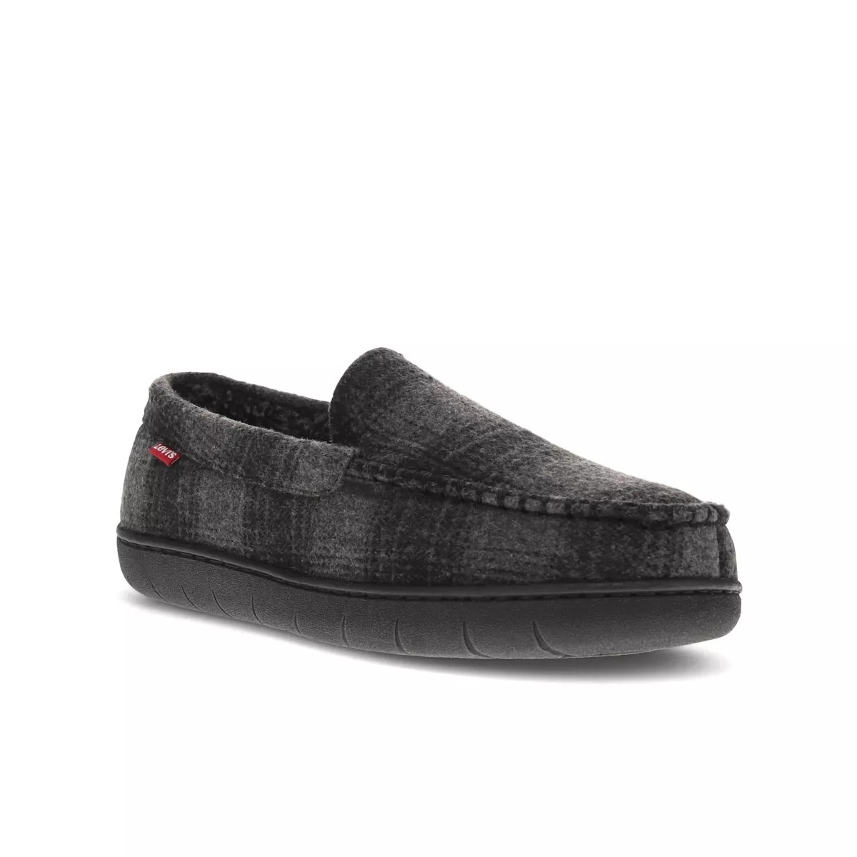 Levi's Mens Fields Buffalo Flannel Venetian House Shoe Slippers | Target