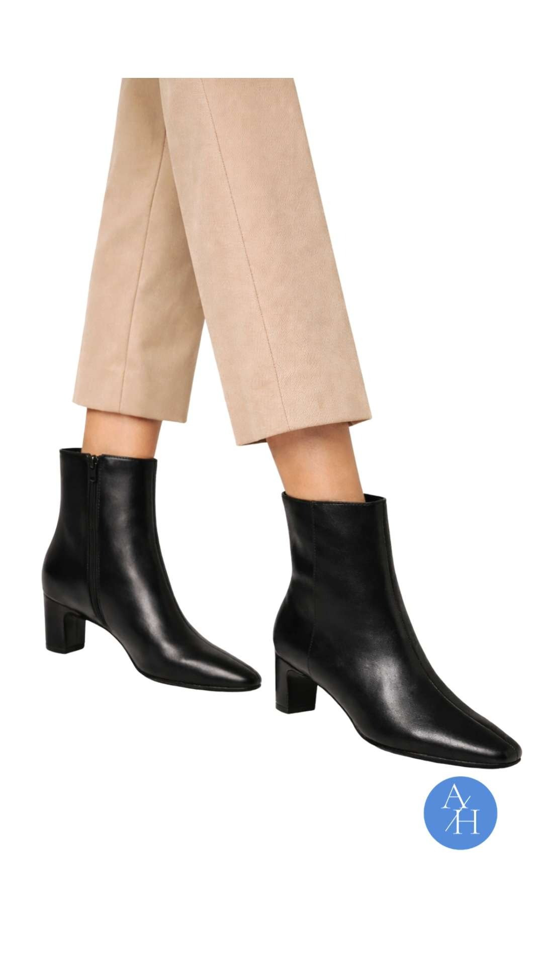 Top-selling ankle boots that actually feel good on your feet. Clean, classic shape with a comfy block heel you can wear all day. Easy to dress up or down, and one of those pairs you’ll reach for nonstop.  

 #LTKootd #LTKOver40