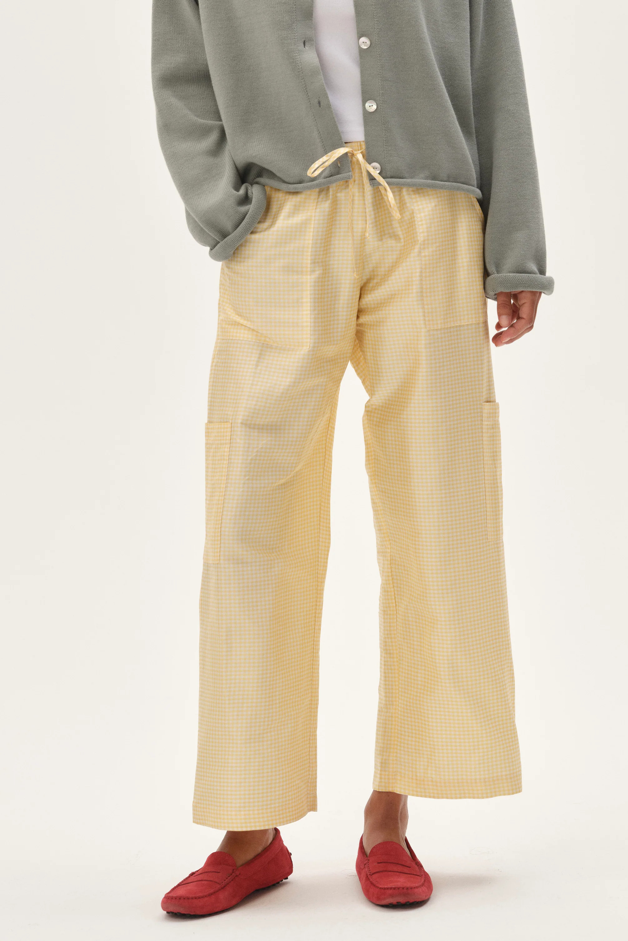 The Silk Taffeta Cargo Pant | DONNI.
