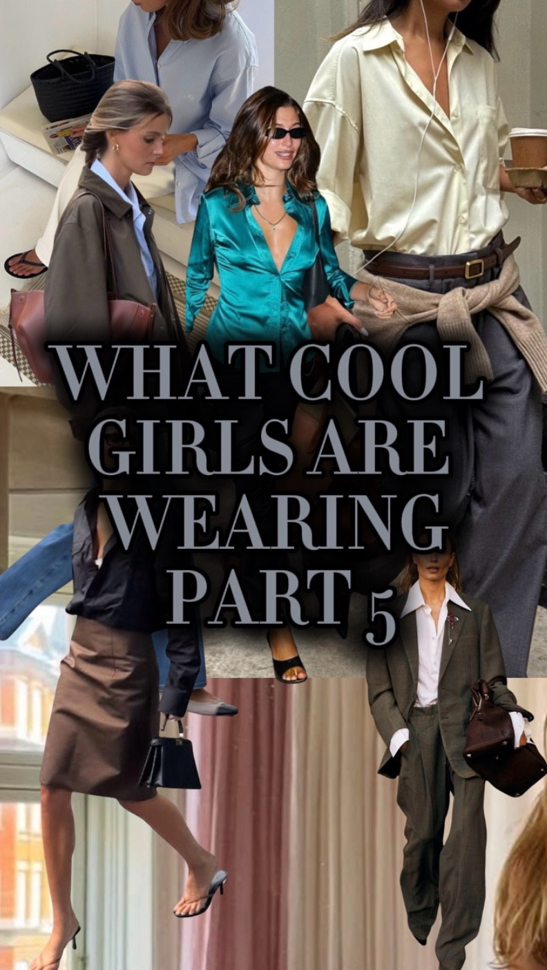 What cool girls are wearing Part 5- The Button down shirt 🤎

#LTKaustralia #LTKdatenight #LTKstyletip
