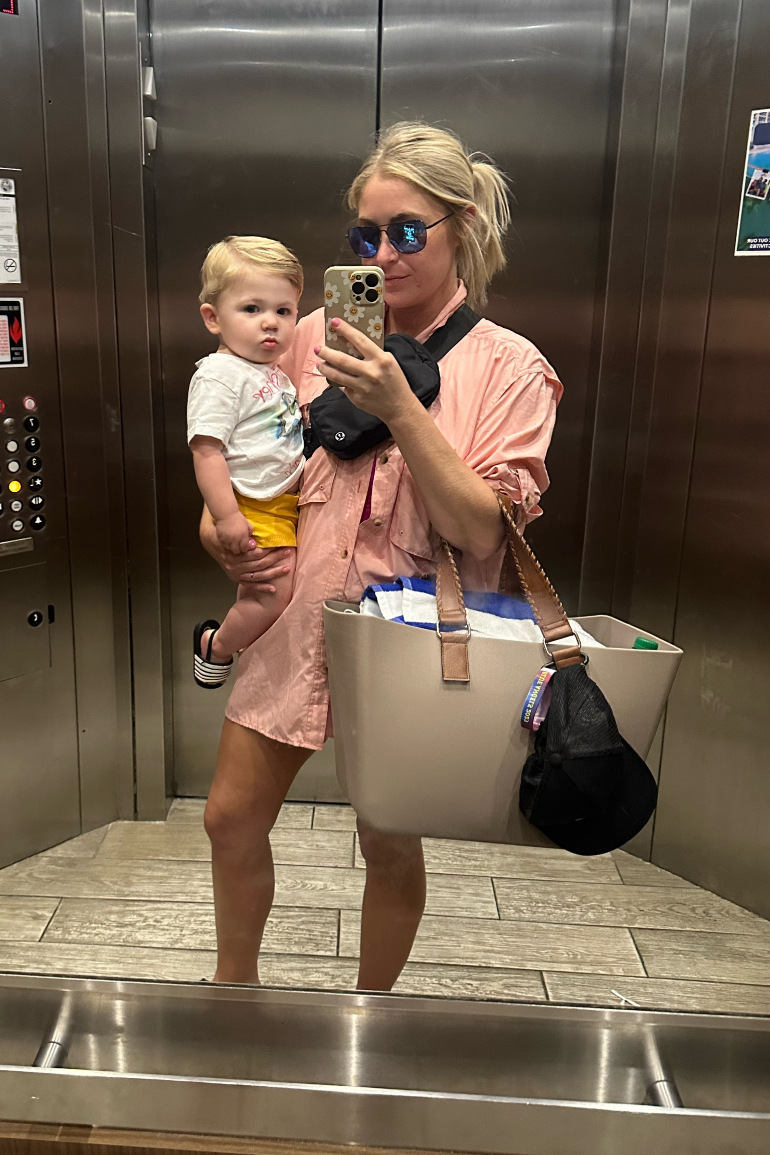 Showing the kiddie pool who’s boss! These bags are perfect for every outing! 
Versa Tote: buttercream 
Lulu belt bag: everyday black 

Versa tote, Jenn and co bag, Carrie all versa tote. Beach bag, bogg bag, rubber tote. Lulu belt bag, belt bag, Lululemon. 

#LTKitbag #LTKkids #LTKunder100