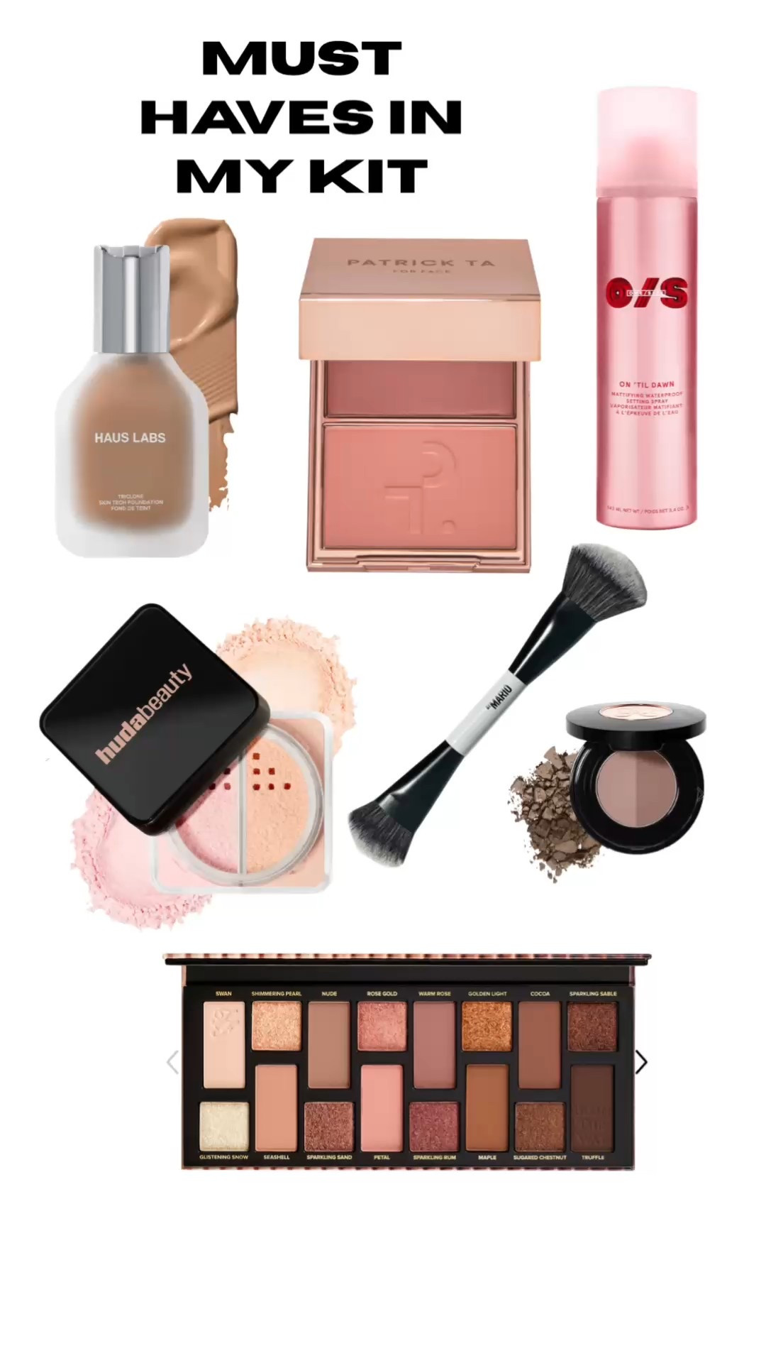 My must have items in my makeup kit! The best time to stock up is during the Sephora sale!

#LTKFindsUnder50 #LTKBeauty #LTKSaleAlert