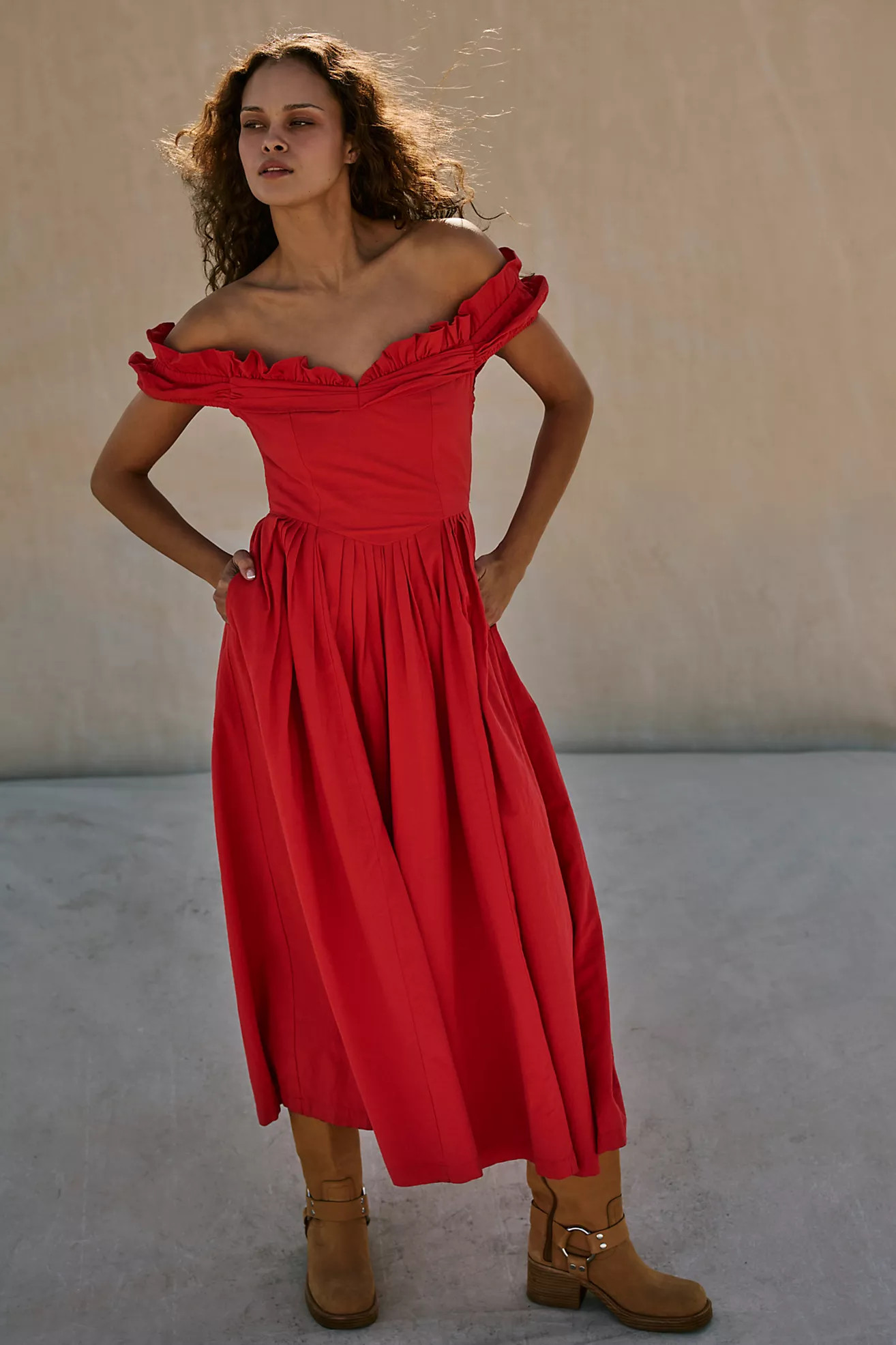 Something Special Drop-Waist Midi | Free People (Global - UK&FR Excluded)