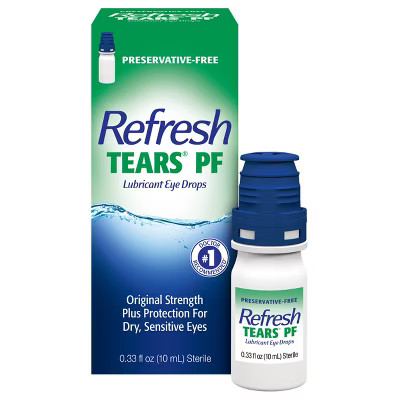 Refresh Tears PF Preservative Free Eye Drops - 0.33 fl oz/10mL | Target