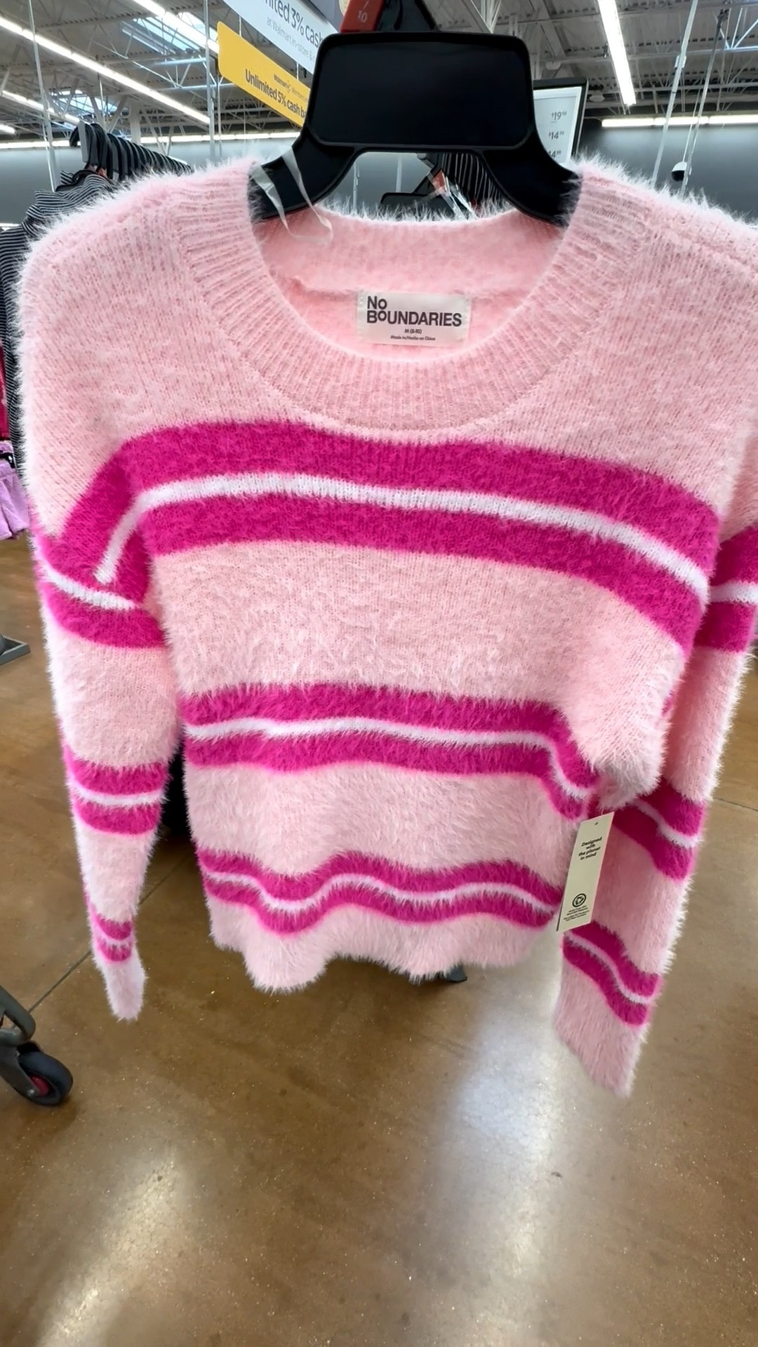 Walmart Striped Sweater | Winter Style | Pink Sweater

#LTKSeasonal #LTKFindsUnder100 #LTKFindsUnder50