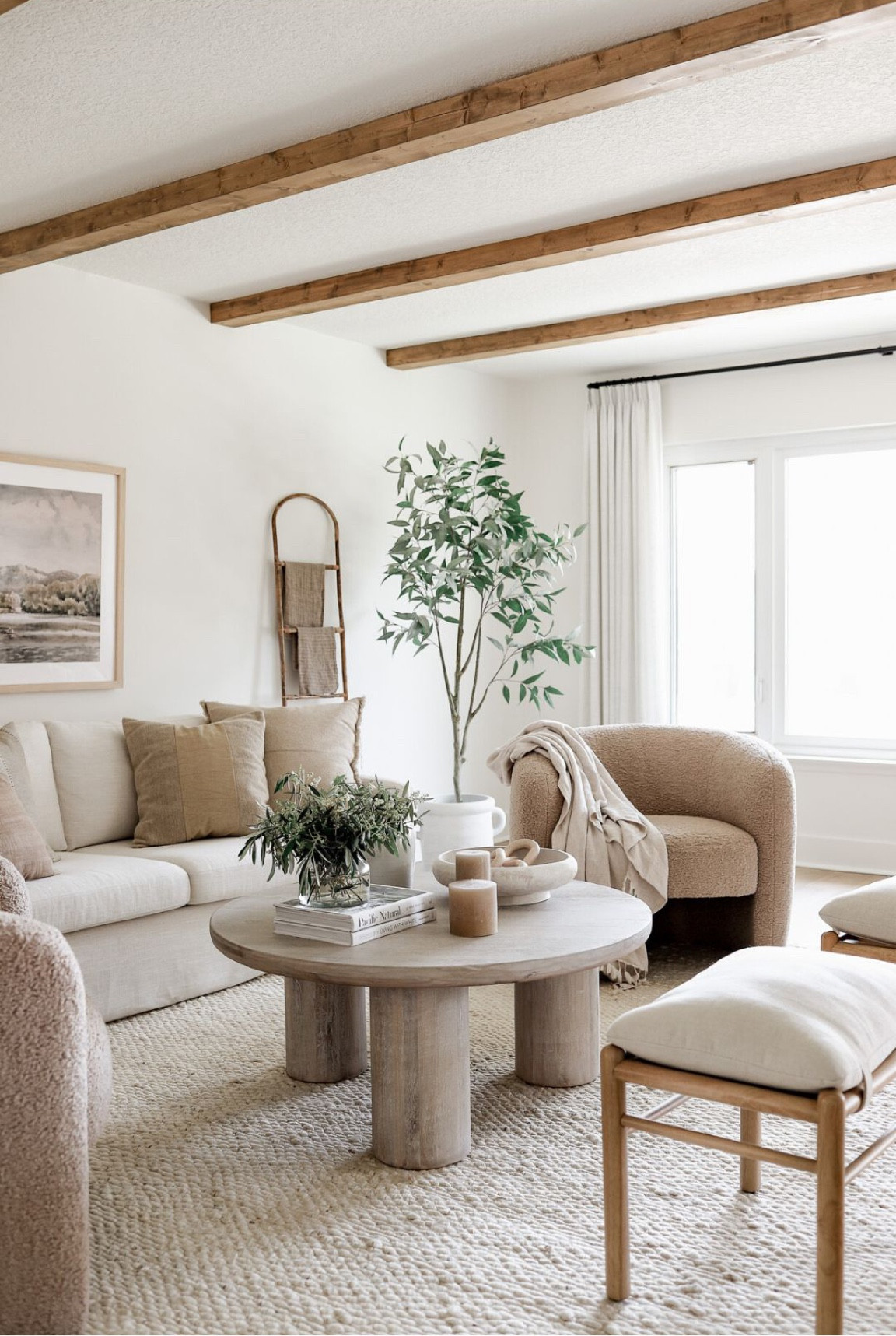 Here’s a look at our neutral living room design featuring this gorgeous round coffee table that’s currently on sale for Memorial Day! 

#LTKsalealert #LTKhome #LTKSeasonal