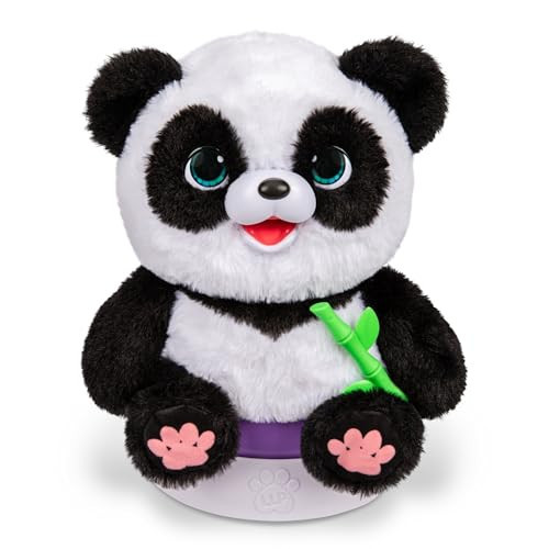 Little Live Pets My Baby Talking Panda ChuChu, Cuddly Panda Toy Plush with 50+ Sounds, Potty Dance, Kick, Feed, Kids Interactive Animal Toys Ages 4+ | Amazon (US)