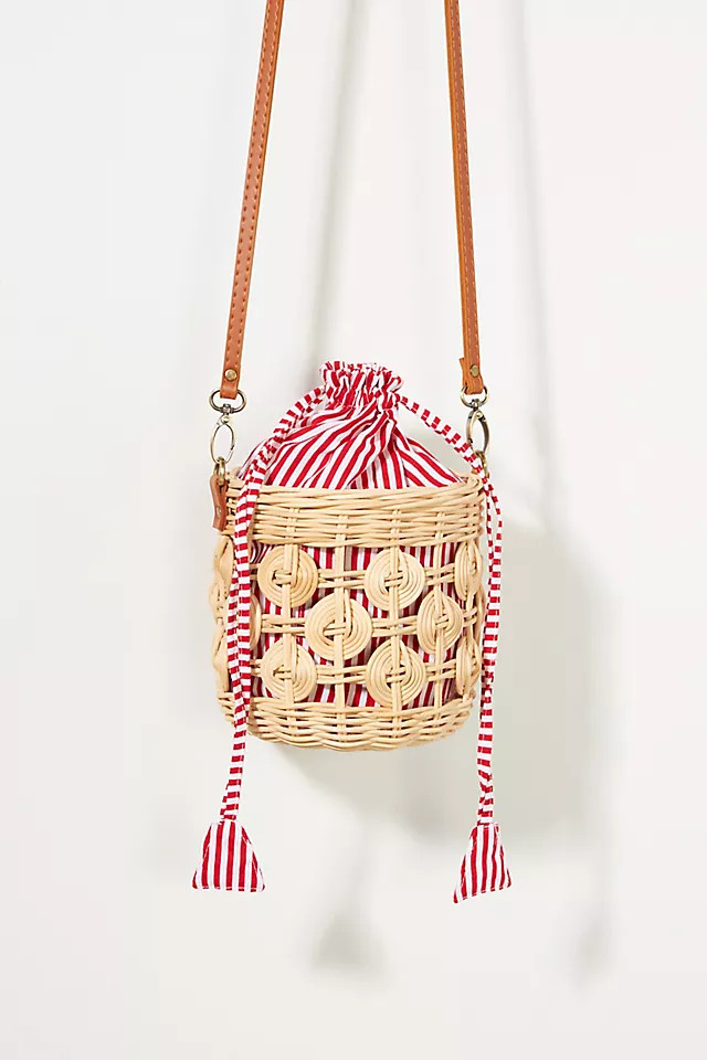 Raffia Bucket Bag | Anthropologie (US)