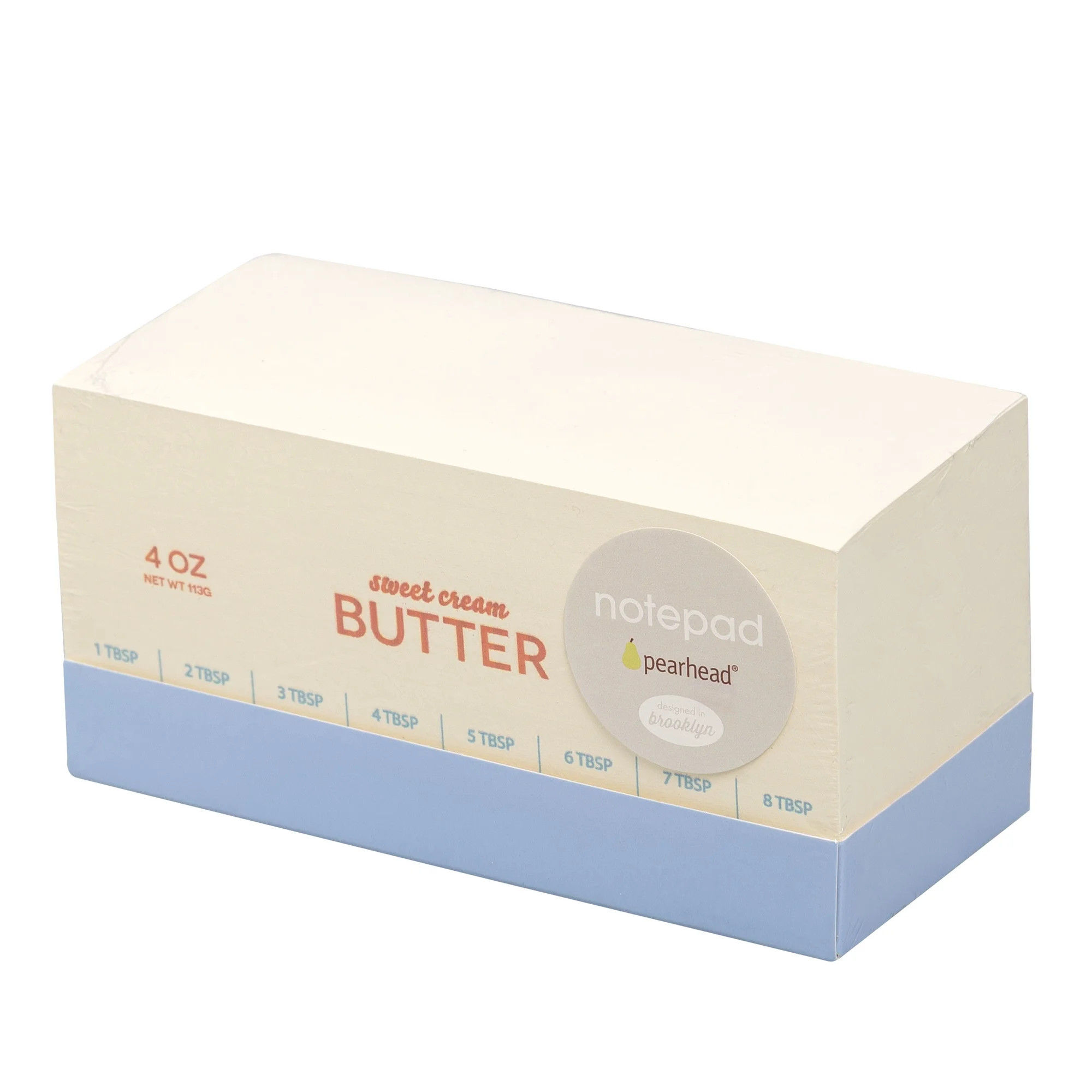 Pearhead Butter Stick Notepad, 5.38” x 2.75”, Yellow, 650 Sheets | Walmart (US)