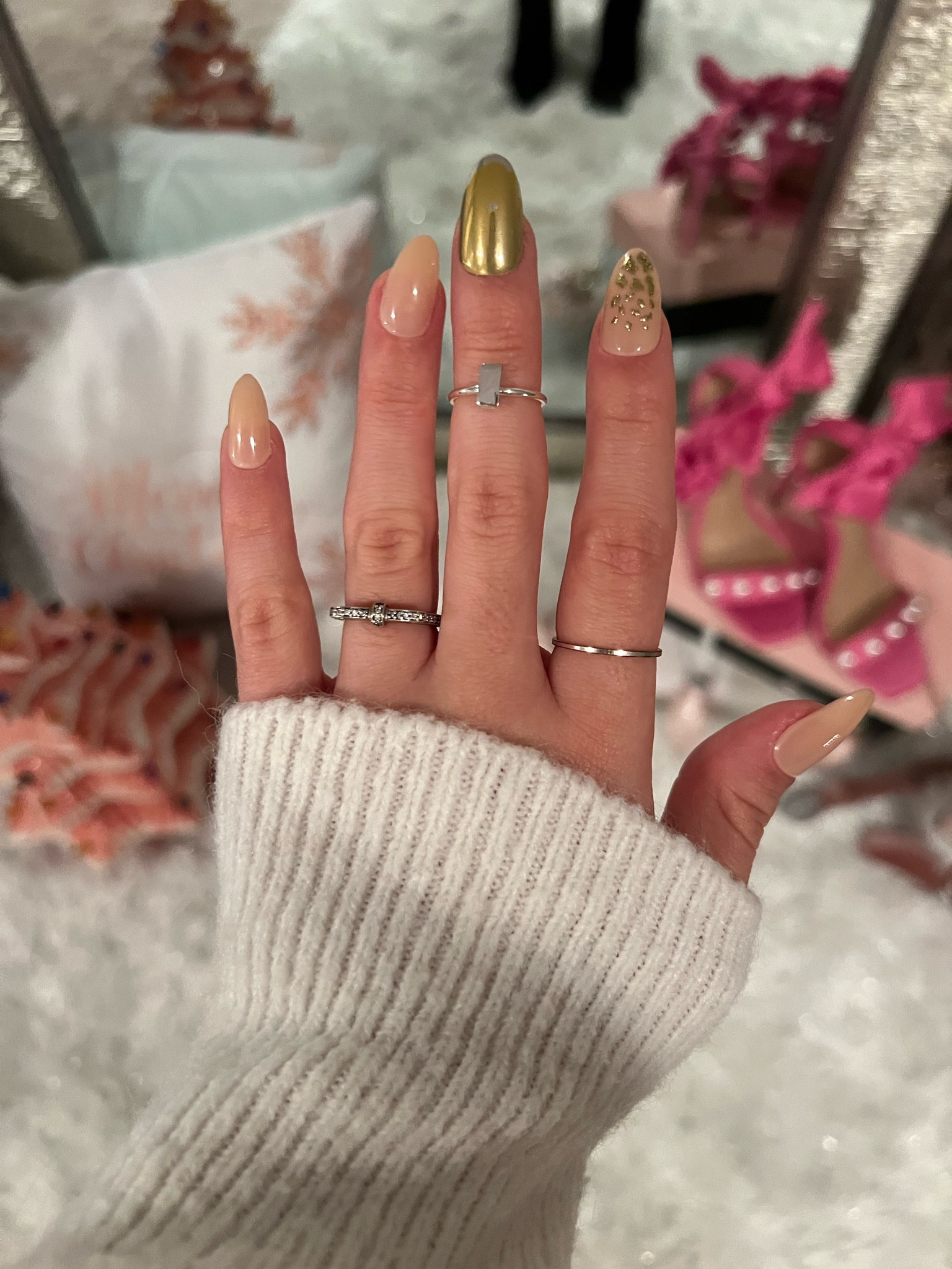 Gorgeous pink and gold press on nails set! At home manicure with impress press on nails. Also linking more new year nails / January nail designs + cuticle oil and nail clipper set. Xoxo

womens winter fashion / edgy winter fashion / early winter outfits / winter transition outfits / college fashion / college outfits / college class outfits / college fits / college girl / college style / college essentials / amazon college outfits / back to college outfits / back to school college outfits / college tops / Neutral fashion / neutral outfit / Clean girl aesthetic / clean girl outfit / Pinterest aesthetic / Pinterest outfit / that girl outfit / that girl aesthetic / pink nails 

#LTKbeauty #LTKfindsunder50 #LTKfindsunder100