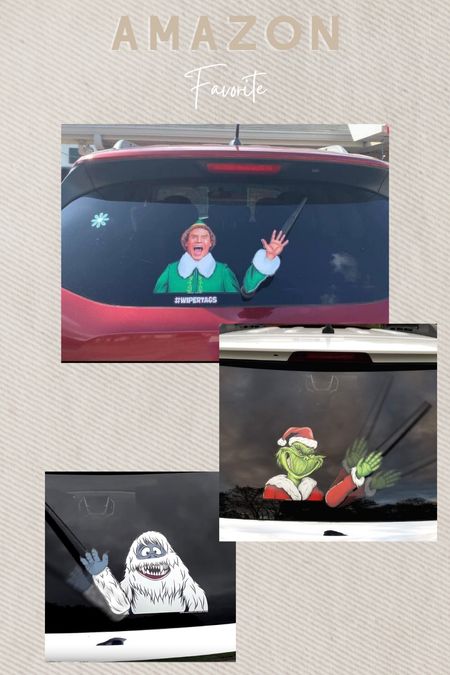Love these animated rear wiper blades! A great white elephant gift idea or just throw one on your car for a good laugh!found on Amazon!

#LTKmens #LTKHoliday #LTKSeasonal