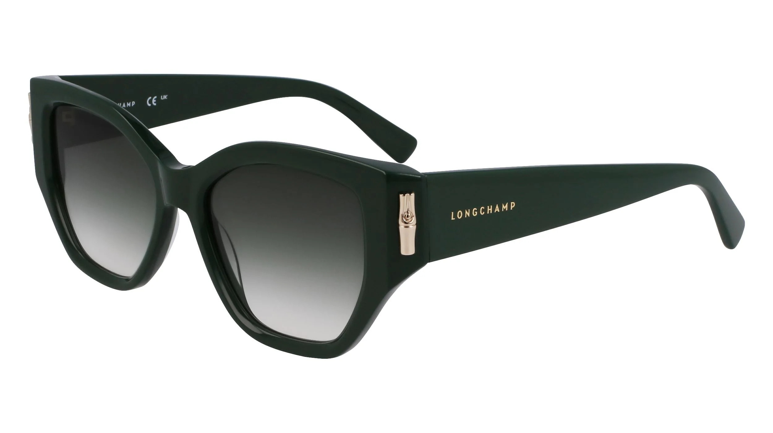 Longchamp LO764S Sunglasses 303 - Green Women Cat Eye | Designer Optics