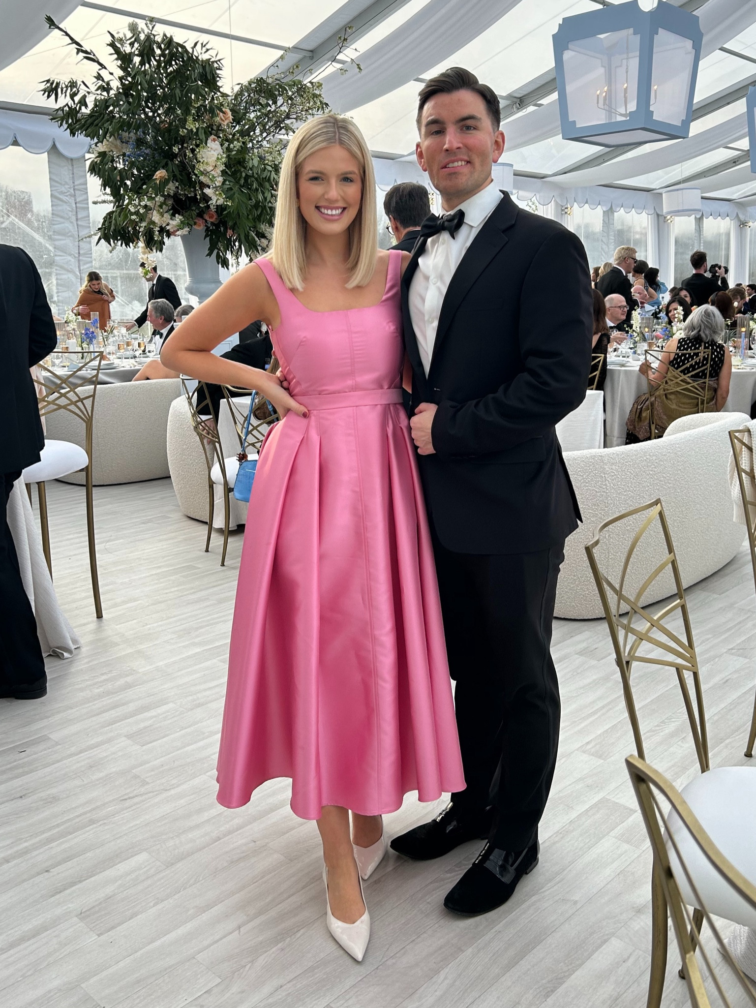 Perfect black tie wedding look 

#LTKwedding