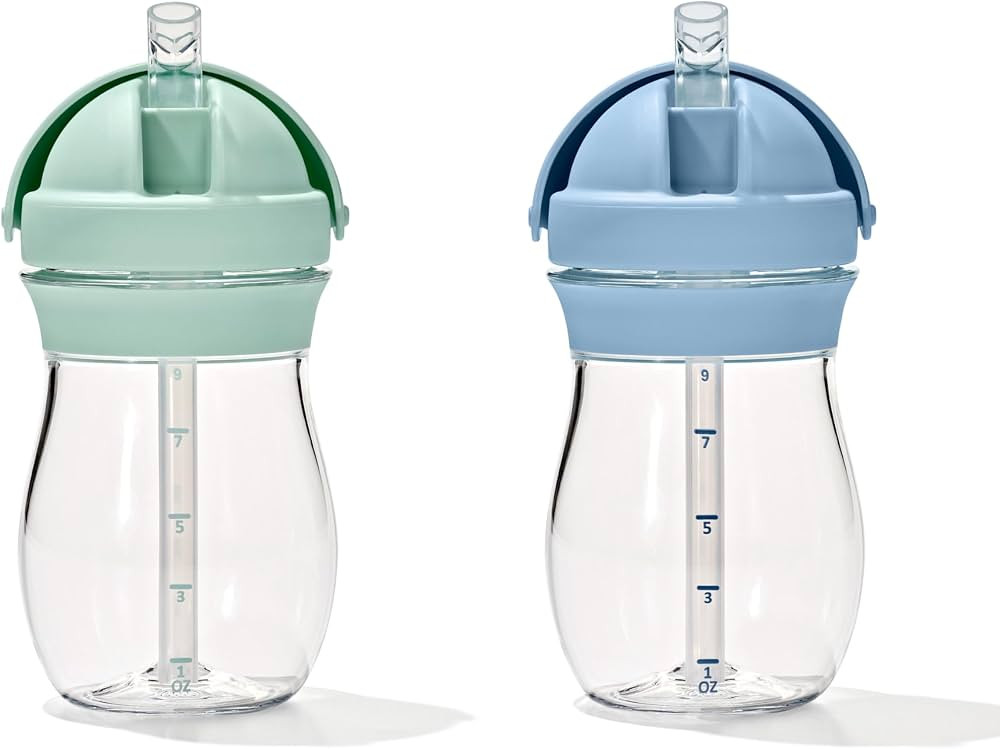 OXO Tot Transitions Straw Cup 9 oz. - Opal and Dusk - 2 Pack | Amazon (US)