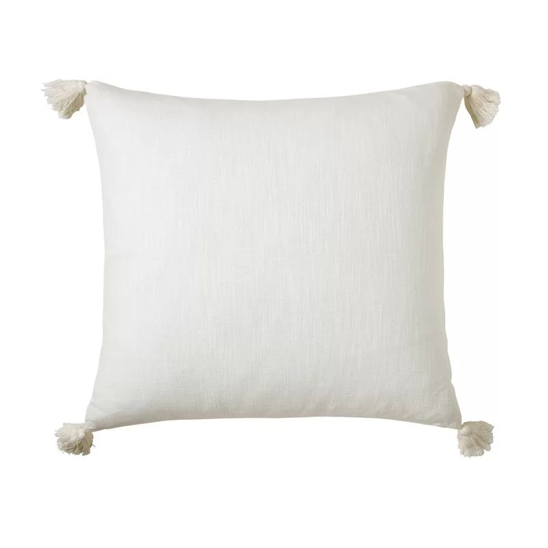 Ryegate Tassel Square Cotton Pillow Cover | Wayfair North America