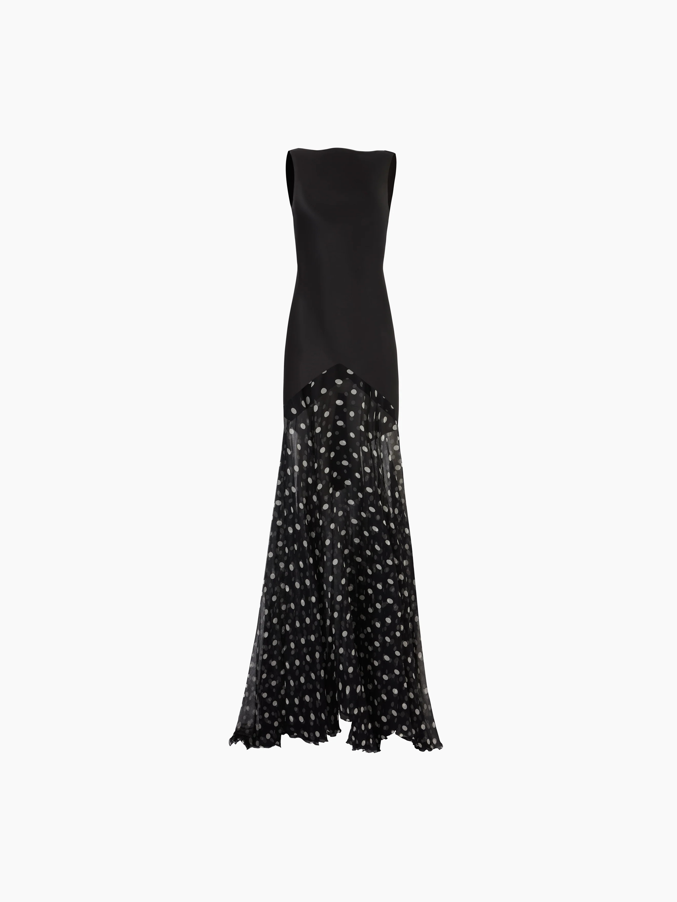 Mermaid Dress With Open Back In Black - Nina Ricci | Nina Ricci