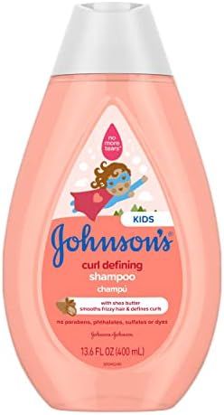Johnson's Baby Curl-Defining, Frizz Control, Tear-Free Kids' Shampoo with Shea Butter, Paraben-, ... | Amazon (US)