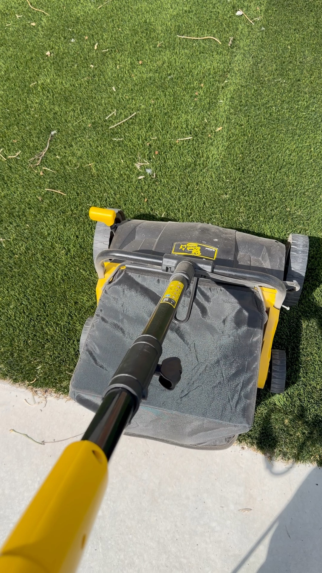 Turf sweeper  