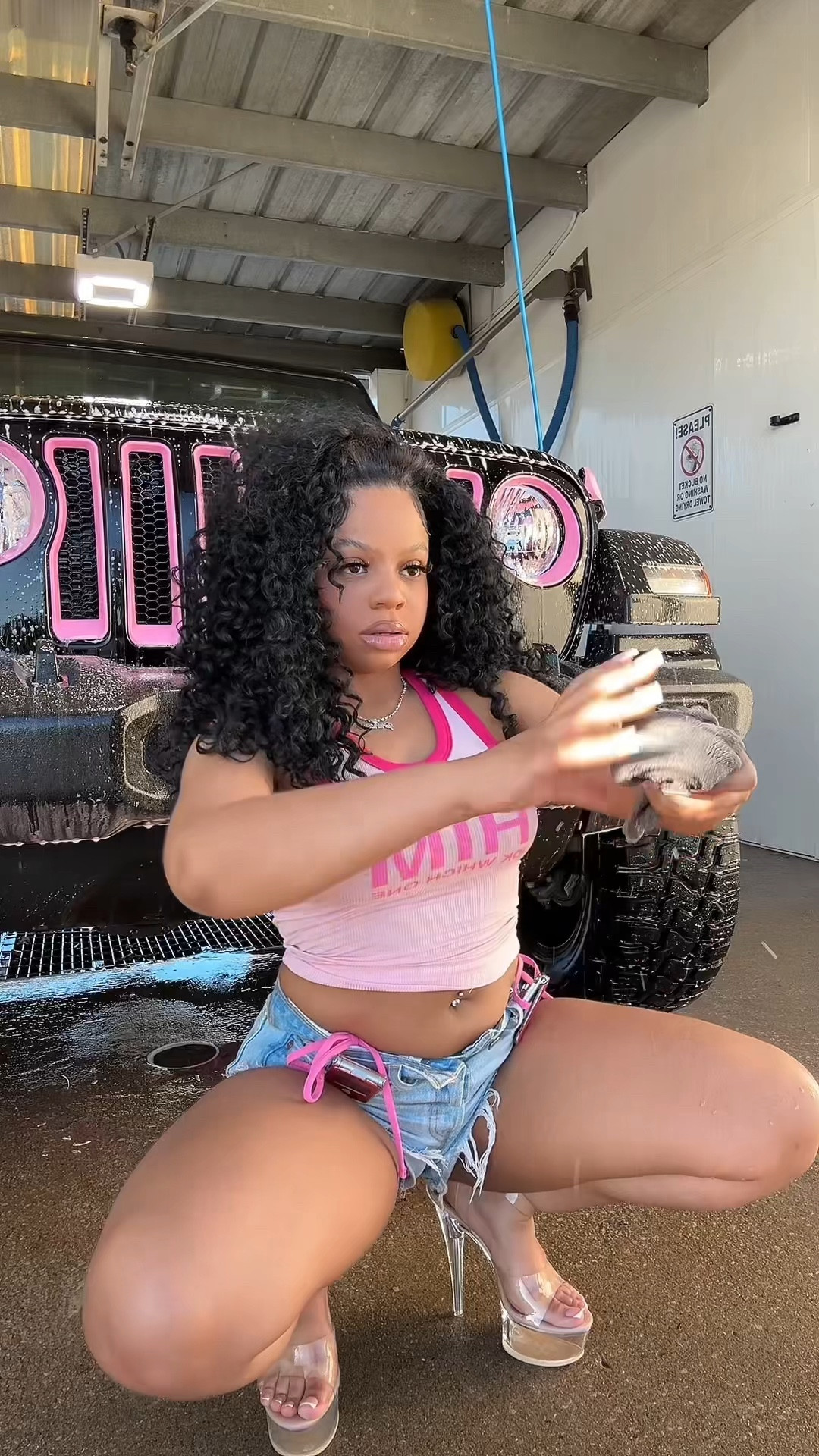 I am Gia has more than just two piece sets ! I’ve been loving the y2k 2000s aesthetic 

I needed a cute sexy outfit for this Jeep car wash photoshoot 

#LTKdayinmylife #LTKootd #LTKPetite