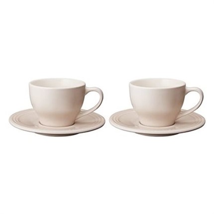Click for more info about LE CREUSET CLASSIC CAPPUCCINO CUPS SET OF 2 - MERINGUE