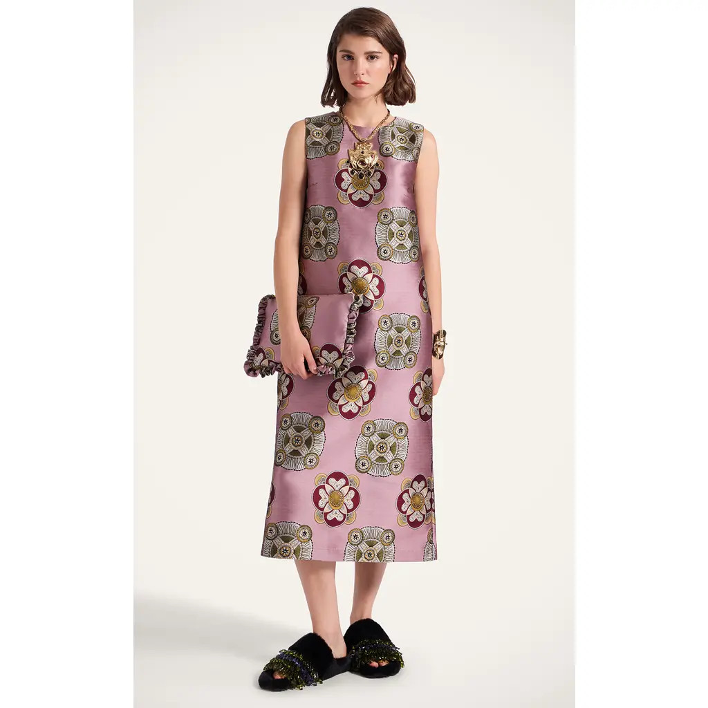 La DoubleJ Column Dress in Nucleus Dusty Pink at Nordstrom, Size X-Small | Nordstrom