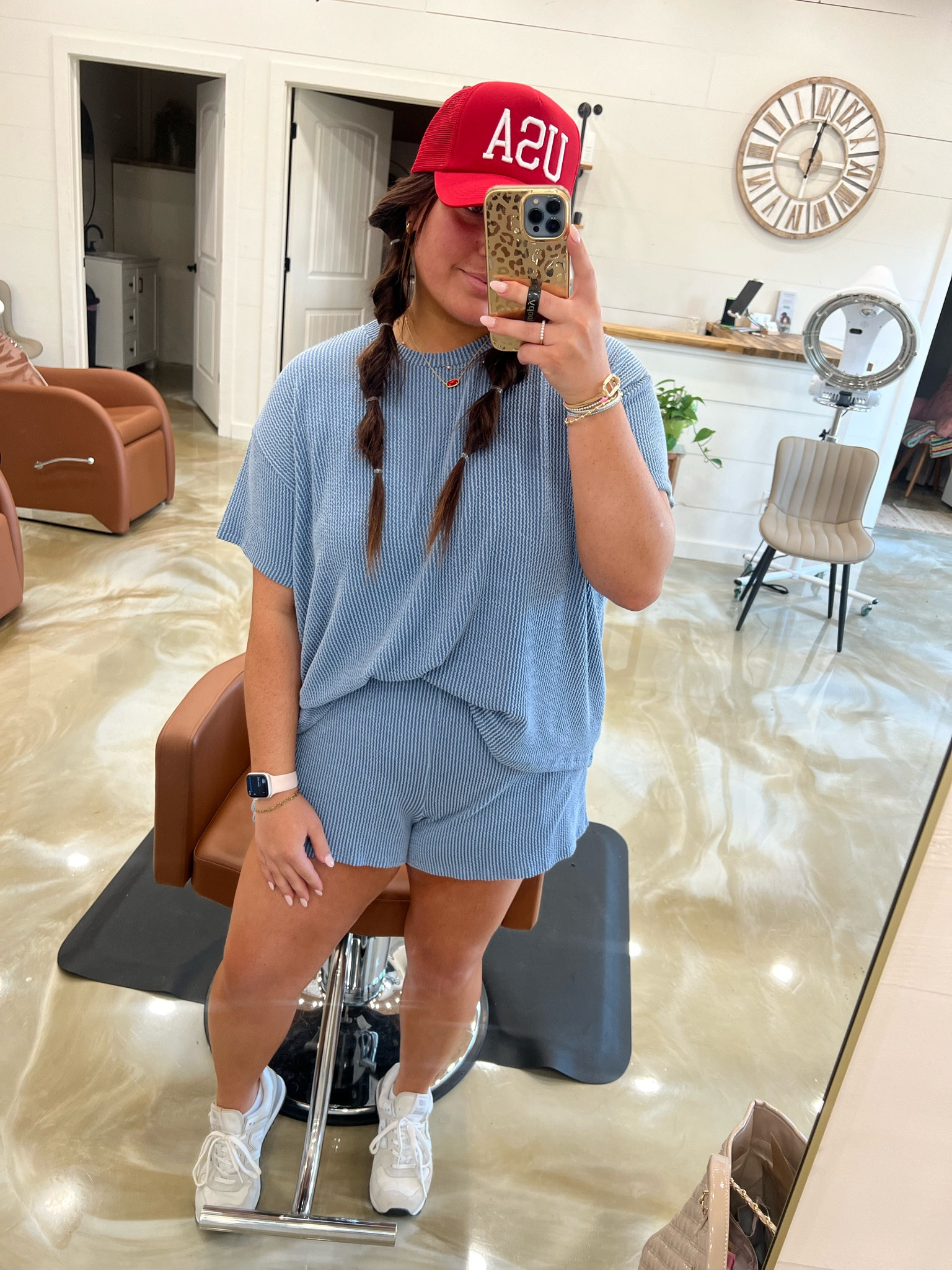 This set is from The Mustard Seed Boutique but I’m sure you can find similar on Amazon or at other boutiques! They are super popular right now. 

I’m in an XL in the set
Hat is from Tractor Supply 

#LTKMidsize #LTKWorkwear #LTKStyleTip