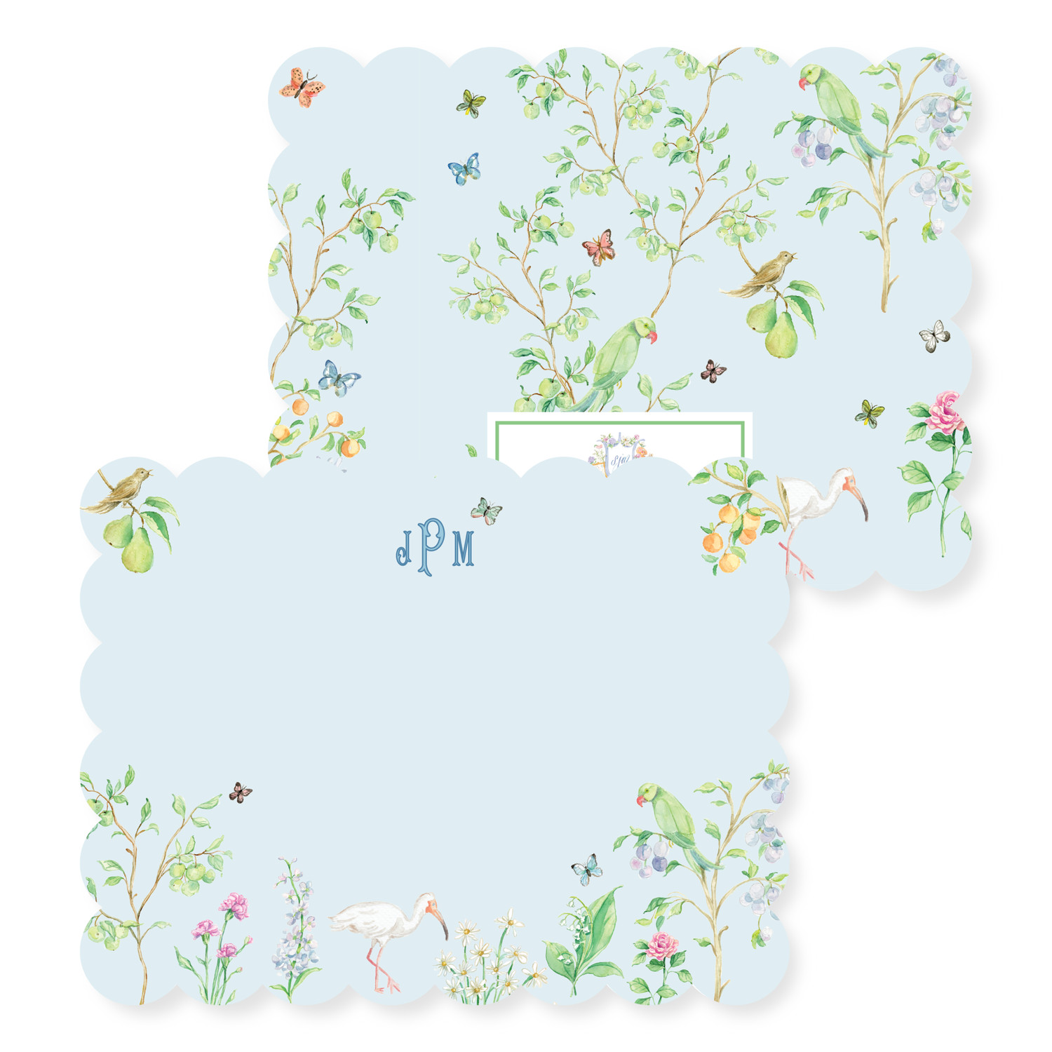 Blue Chinoiserie Personalized Stationery Set — Simply Jessica Marie | Simply Jessica Marie