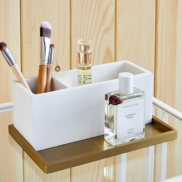 Modern Resin Brush & Phone Holder | West Elm (US)