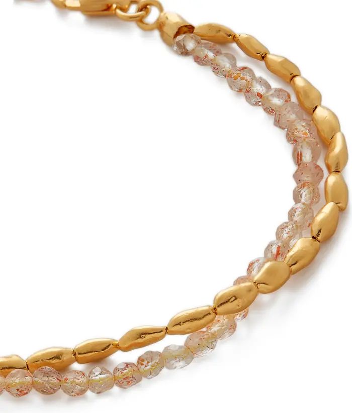 Monica Vinader Mini Nugget Beaded Layered Bracelet | Nordstrom | Nordstrom