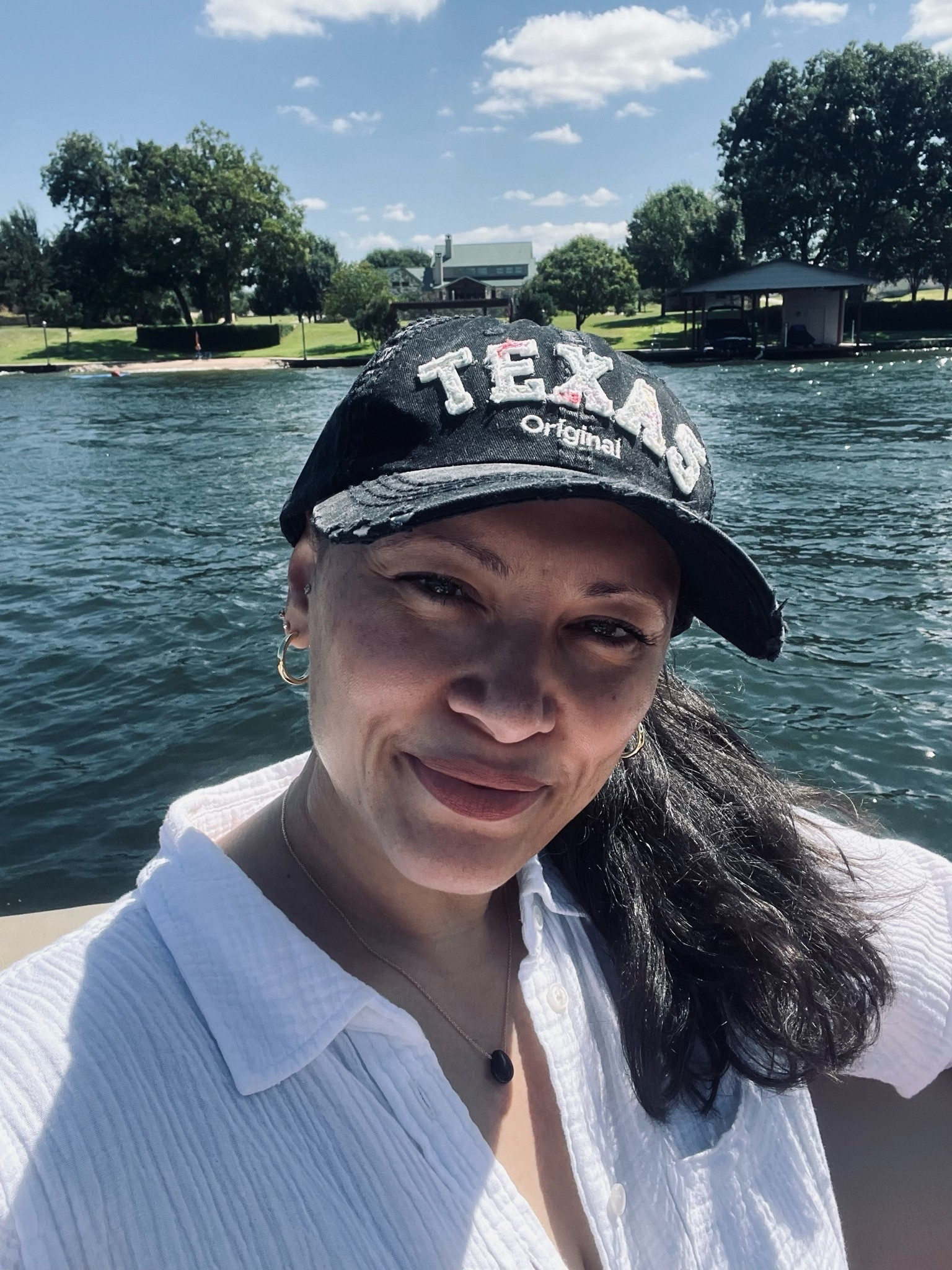 Boat look with this amazing gauze shirt as a cover up. The cotton is such high quality.

#LTKdayinmylife #LTKTravel #LTKOver40