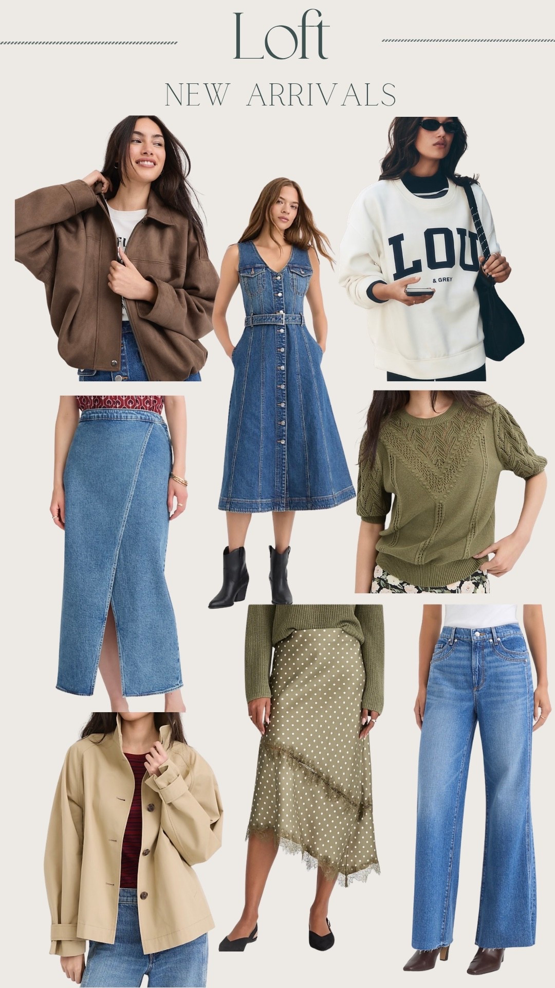 Loft always has the best sales!currently 44% off +22% off your purchase of full price items!