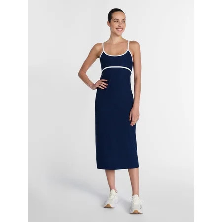 Athletic Works Women's ButterCore Compression Midi Dress, Sizes XS-XXXL | Walmart (US)