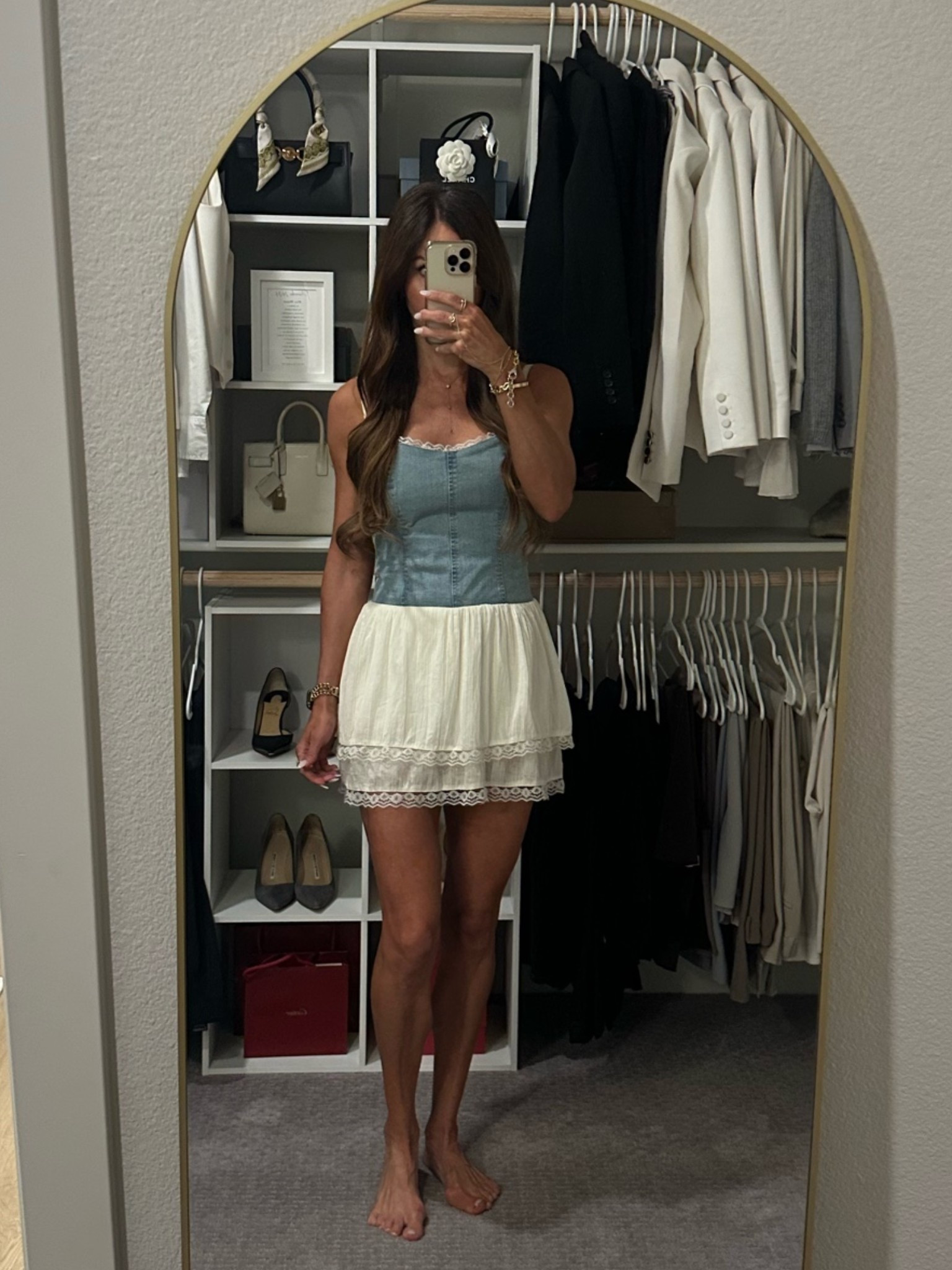 Wearing xs