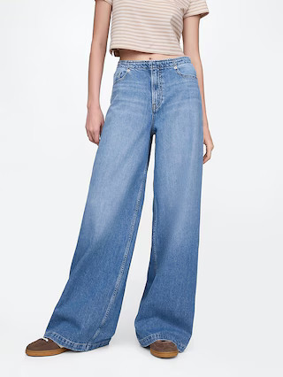 Mid Rise UltraSoft Baggy Jeans | Gap (US)
