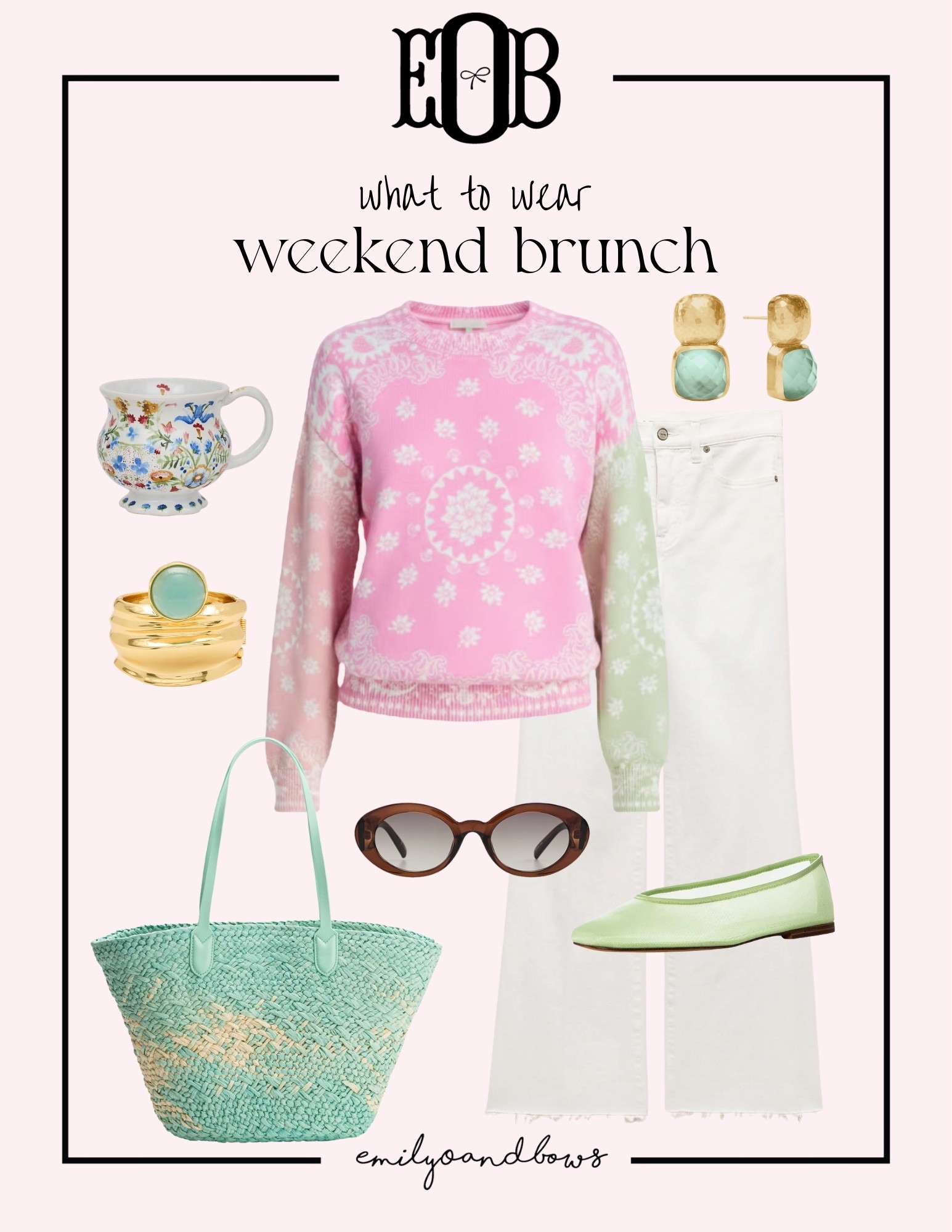 What to wear to a weekend brunch!