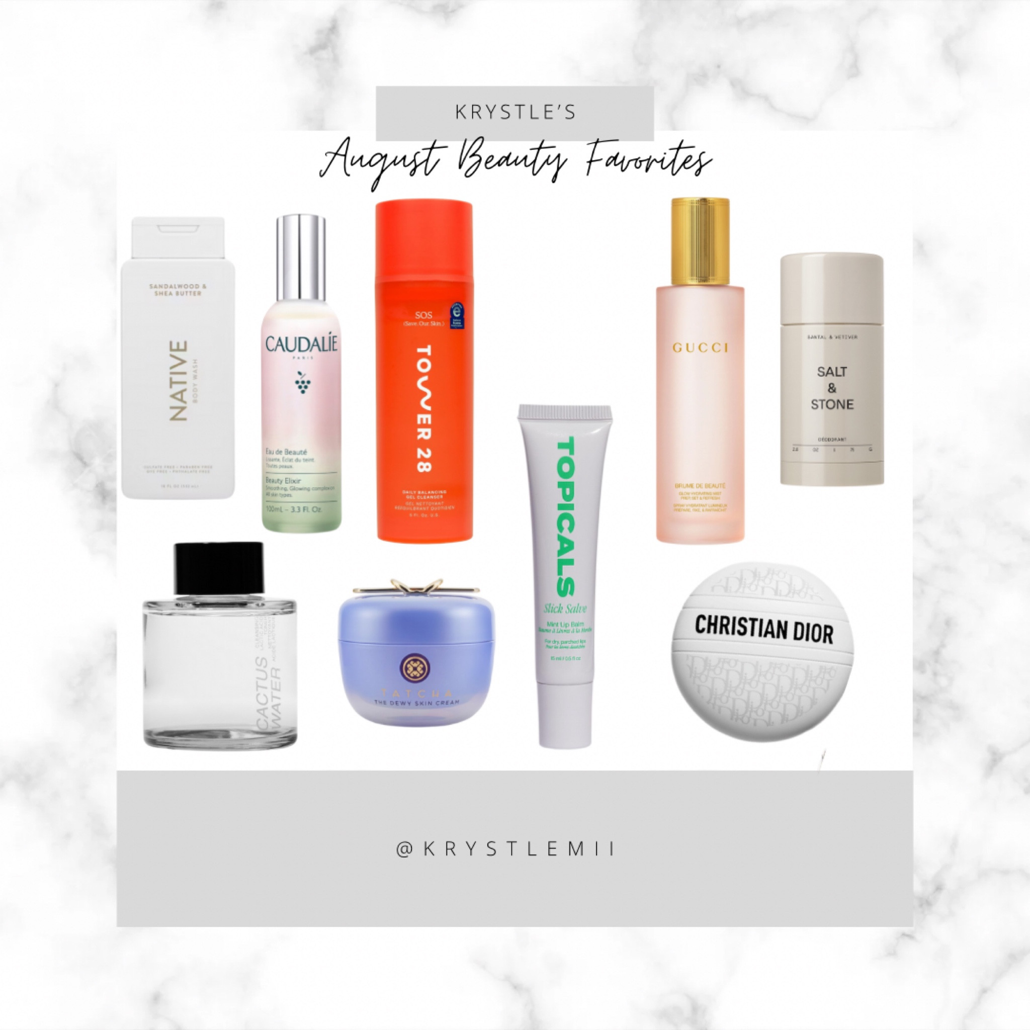 Sharing my beauty favorites from August. If you have normal to dry skin that Gucci Face mist is perfect for giving you an all day natural glow! Do not recommend for oily skin! And I’m def team Tatcha dewy skin cream.

#LTKBeauty