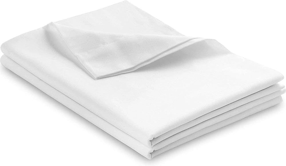 SILIPA Flat Sheet 1-Piece Extra Soft Brushed Microfiber Machine Washable Wrinkle-Free Breathable ... | Amazon (US)