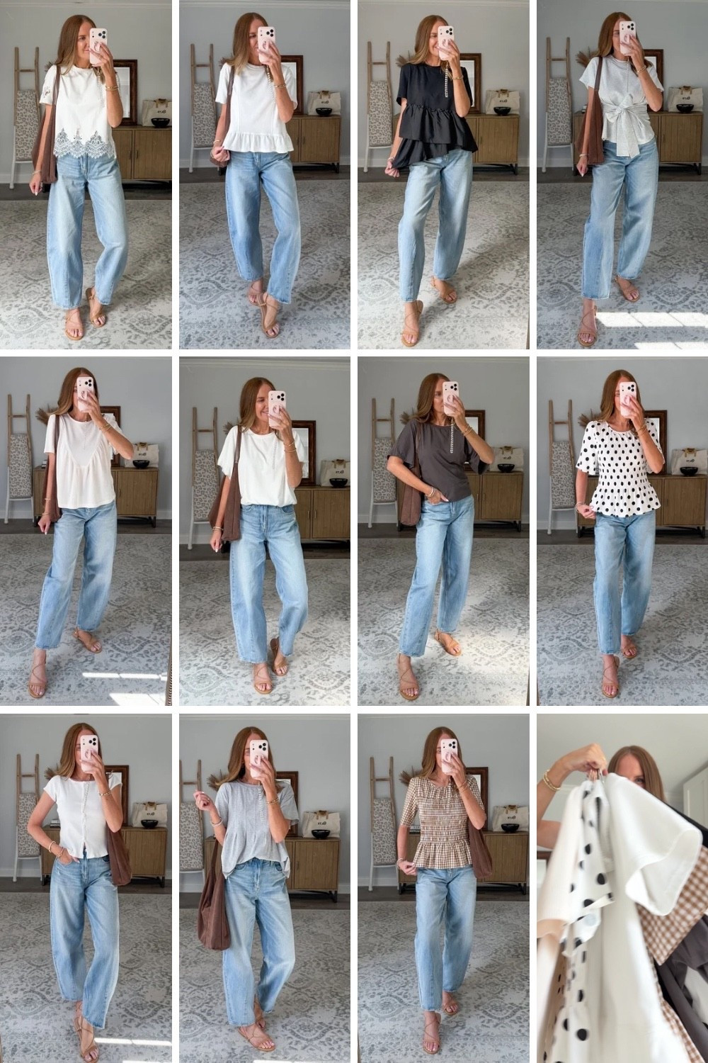 If you’re a jeans-and-a-tee girl, these are about to make getting dressed SO much easier. 👏

Basic, but better ✨ These aren’t your average tees—they have those little elevated details that make a simple pair of jeans look like an actual outfit. Think flattering shapes, feminine details, interesting silhouettes and easy pieces you can throw on without having to overthink it.

I styled them all with the same jeans because sometimes you don’t need a whole new wardrobe—you just need better basics. 🤎

These elevated basic tees for women are perfect for casual chic outfits, everyday mom style, jeans and a cute top outfits, Amazon fashion finds, affordable elevated basics, easy fall outfits and those tricky summer-to-fall transition outfits we’re all starting to think about.

#ElevatedBasics #AmazonFashion #CasualChic #FallOutfits #MomStyle

#LTKSaleAlert #LTKWorkwear #LTKmomlife