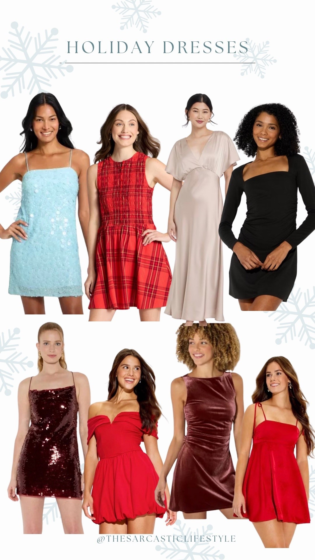 #holidaydresses #festivedresses #christmasdressinspo #holidayoutfitideas #holidaystyle #holidayglam #christmasoutfits #winterfashioninspo #partydress #festivefashion #ootdinspo #styleinspo #ltkfashion #ltkholiday #holidayfinds

#LTKSeasonal #LTKHoliday #LTKootd