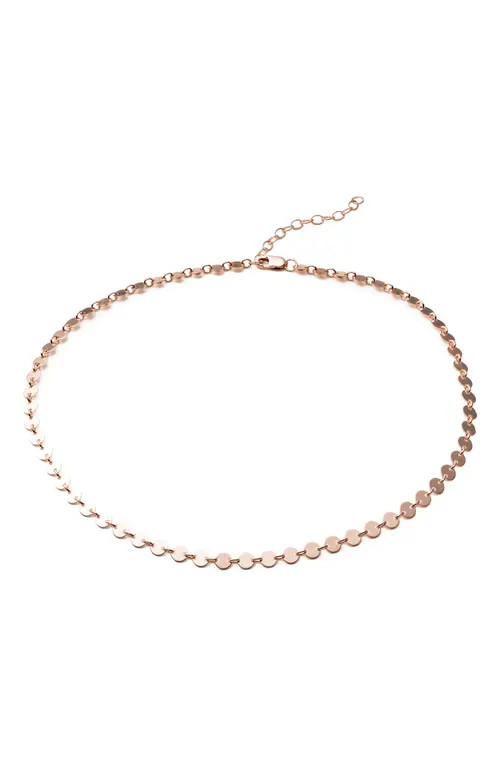MADE BY MARY Poppy Link Choker in Rose at Nordstrom | Nordstrom