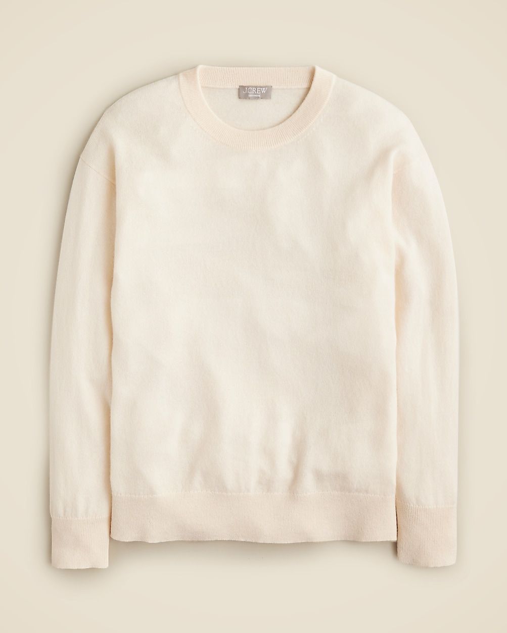 Cashmere relaxed crewneck sweater | J. Crew US