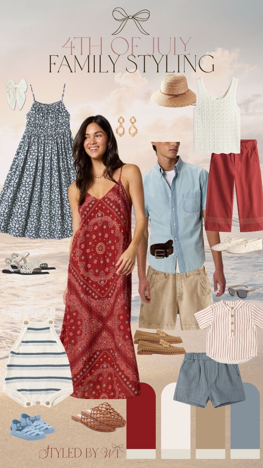 This 4th of July look seamlessly goes from family photos to fun celebrations! #LTKfamily #LTKfourthofjuly #LTKSUMMER

#LTKSeasonal #LTKTravel