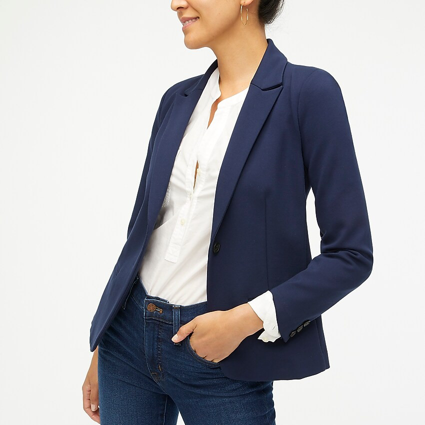 Ponte work blazer | J.Crew Factory