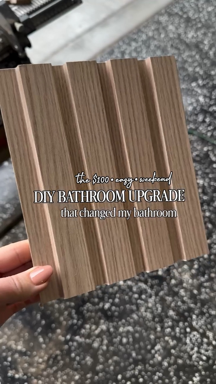 THIS WALL WAS THE MISSING PIECE.
it made the whole bathroom feel custom.

Comment WALL and I’ll send everything 🤍