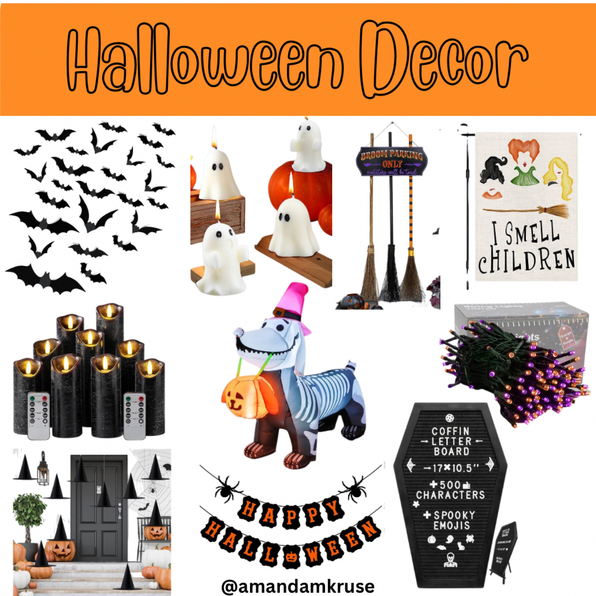 Halloween decor from Amazon 

#LTKhome #LTKunder50 #LTKSeasonal