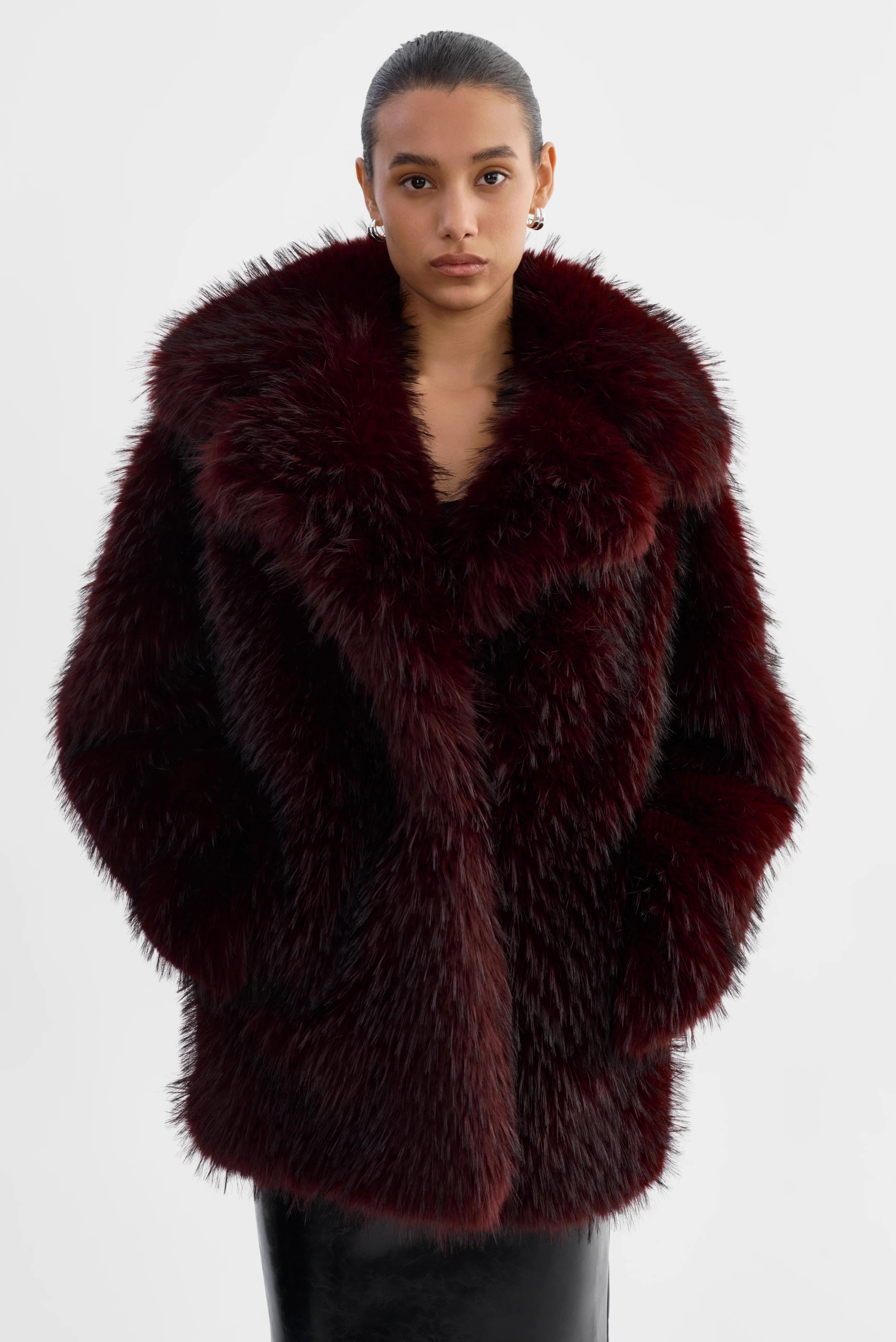 FINAYA | Oversized Faux Fur Coat | LAMARQUE