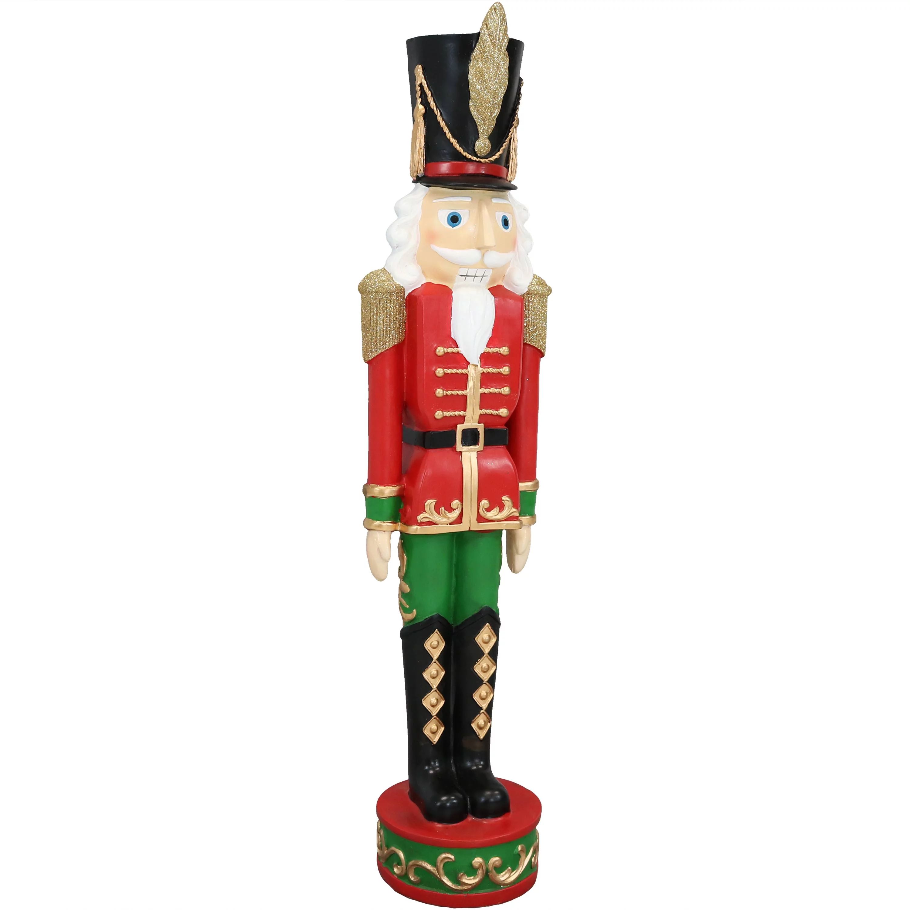 Sunnydaze Indoor/Outdoor Porch or Living Room Polyresin Kristoff the Nutcracker Solider Christmas... | Walmart (US)